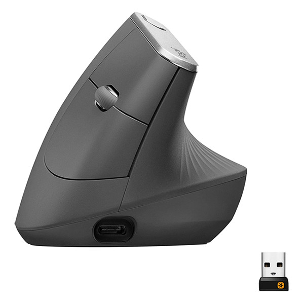 Logitech MX Vertical Advanced Ratón ergonómico inalámbrico (4 botones) 910-005448 828142 - 3