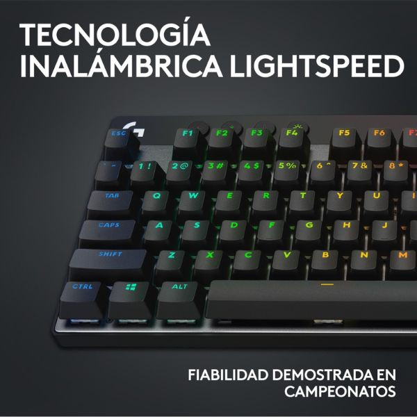 Logitech Pro X TKL Teclado Gaming inalámbrico 426929 - 2