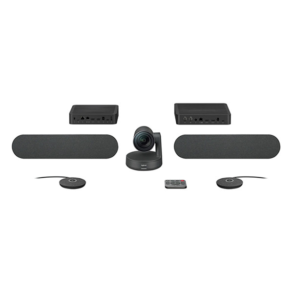 Logitech Rally Plus Sistema de videoconferencia  negro 828057 - 1