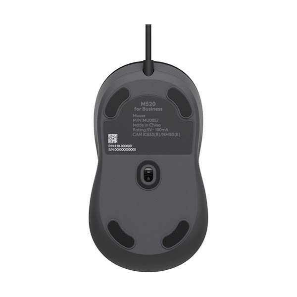 Logitech Signature M520 Business ratón con cable 828545 - 3