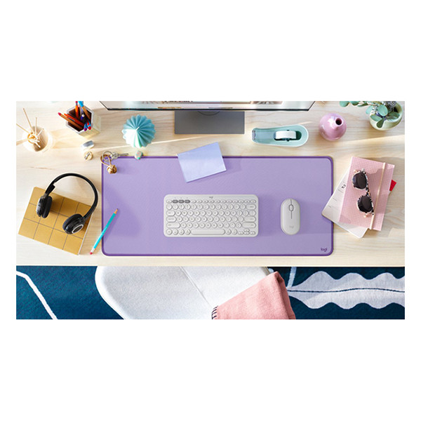 Logitech Studio Series Alfombrilla de ratón color lavanda 828176 - 4