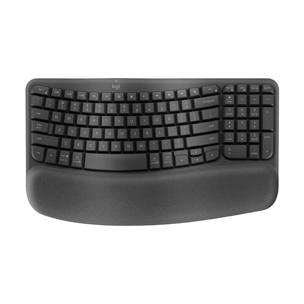 Logitech Wave Keys teclado inalámbrico ergonómico 828208 - 1