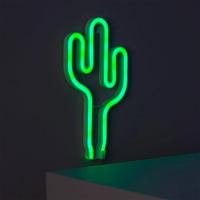 Luz neón LED "Cactus" 425851
