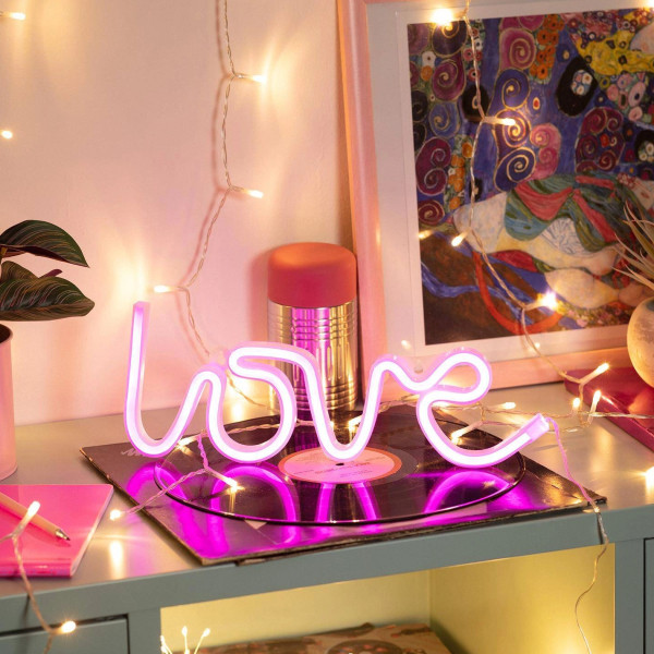 Luz neón LED "Love" 6404 425850 - 3