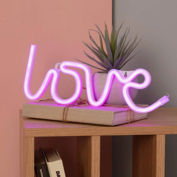 Luz neón LED "Love" 6404 425850 - 1