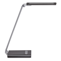 MAULpure Lámpara de escritorio LED regulable con puerto USB antracita 402534