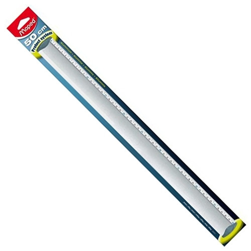 Maped Regla de aluminio (50 cm) 248002 - 1