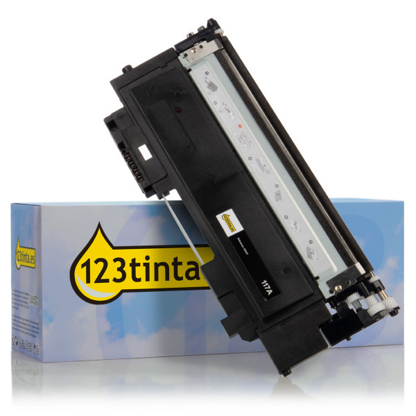 Marca 123tinta - HP 117A (W2070A) toner negro W2070AC 055457 - 