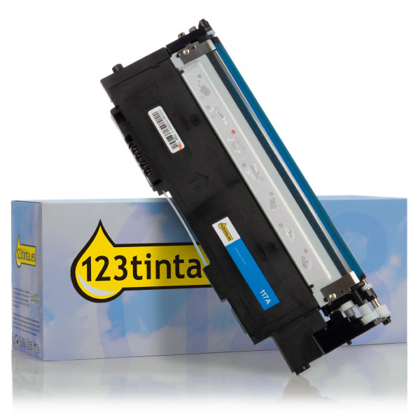 Marca 123tinta - HP 117A (W2071A) toner cian W2071AC 055459 - 1