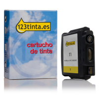 Marca 123tinta - HP 11 (C4838AE) cartucho de tinta amarillo