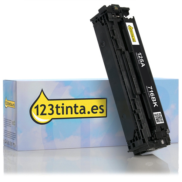 Marca 123tinta - HP 125A (CB540A) toner negro CB540AC 039805 - 1