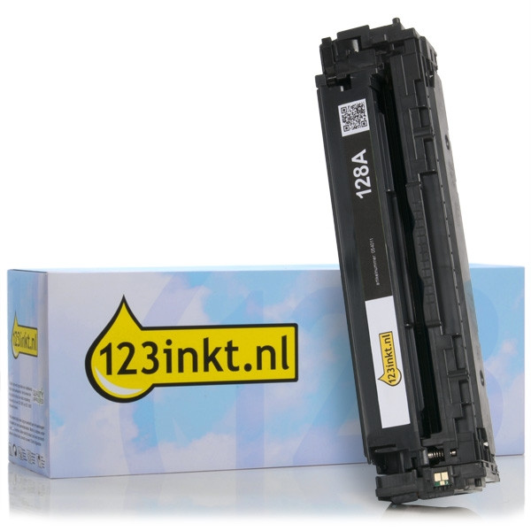 Marca 123tinta - HP 128A (CE320A) toner negro CE320AC 054011 - 1