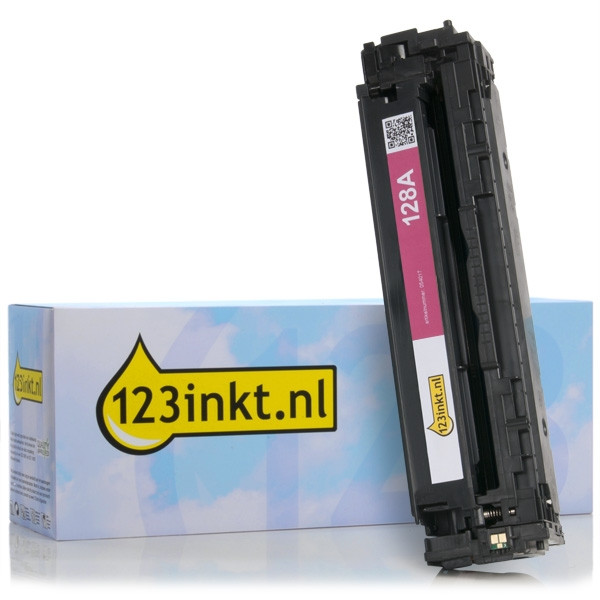 Marca 123tinta - HP 128A (CE323A) toner magenta CE323AC 054017 - 1