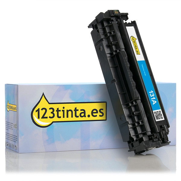 Marca 123tinta - HP 131A (CF211A) toner cian CF211AC 054157 - 1