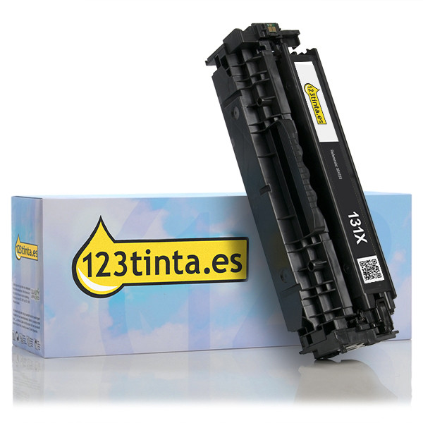 Marca 123tinta - HP 131X (CF210X) toner negro XL CF210XC 054155 - 1