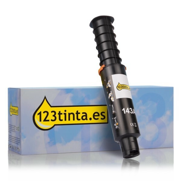 Marca 123tinta - HP 143A (W1143A) toner negro W1143AC 093069 - 1