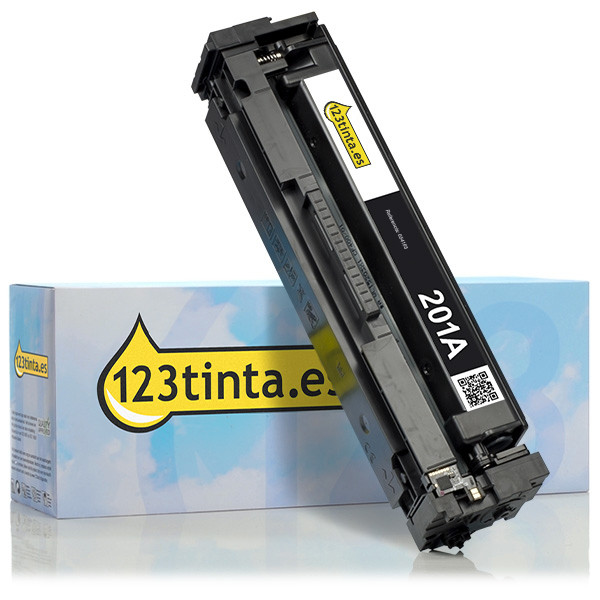 Marca 123tinta - HP 201A (CF400A) toner negro CF400AC 054855 - 1