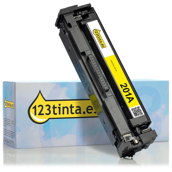 Marca 123tinta - HP 201A (CF402A) toner amarillo CF402AC 054863 - 1