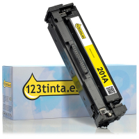 Marca 123tinta - HP 201A (CF402A) toner amarillo