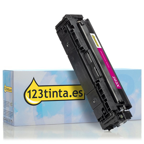 Marca 123tinta - HP 203X (CF543X) toner magenta XL CF543XC 055223 - 1