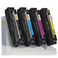 Marca 123tinta - HP 207A toners | Pack negro + 3 colores 093701