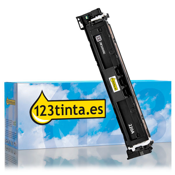 Marca 123tinta - HP 220A (W2200A) toner negro W2200AC 133013 - 1