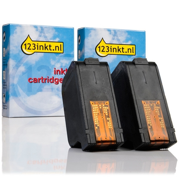 Marca 123tinta - HP 23 cartucho color | Pack 2 uds 030202 - 1