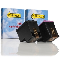 Marca 123tinta - HP 301 cartuchos de tinta | Pack negro + color 160117