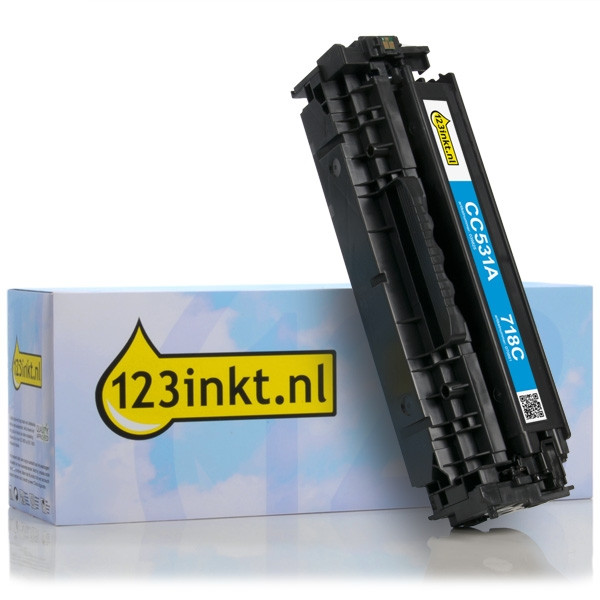 Marca 123tinta - HP 304A (CC531A) toner cian CC531AC 039825 - 1