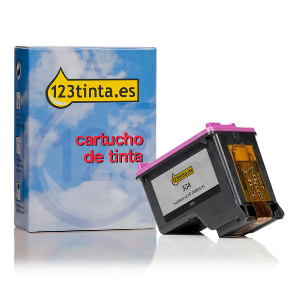 Marca 123tinta - HP 304 (N9K05AE) cartucho de tinta color 044608 - 1