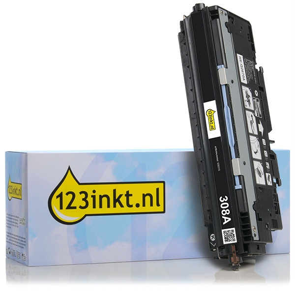 Marca 123tinta - HP 308A (Q2670A) toner negro Q2670AC 039315 - 1