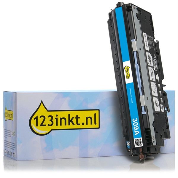 Marca 123tinta - HP 309A (Q2671A) toner cian Q2671AC 039325 - 1