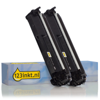 Marca 123tinta - HP 30X (CF230X) toner negro XL | Pack 2 uds