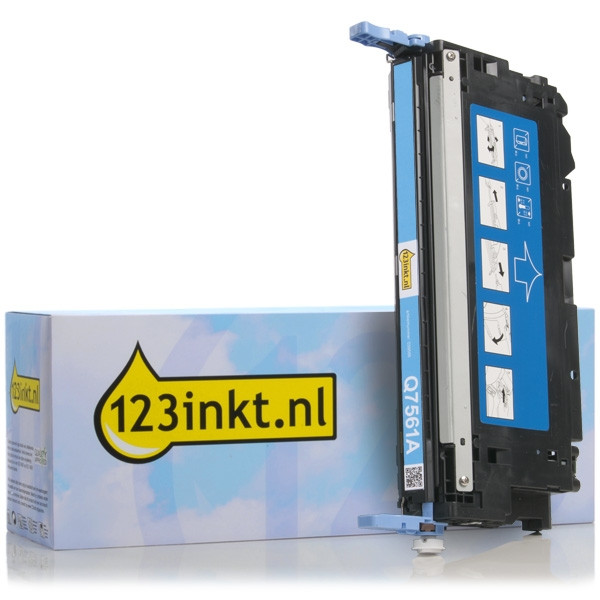 Marca 123tinta - HP 314A (Q7561A) toner cian Q7561AC 039566 - 1