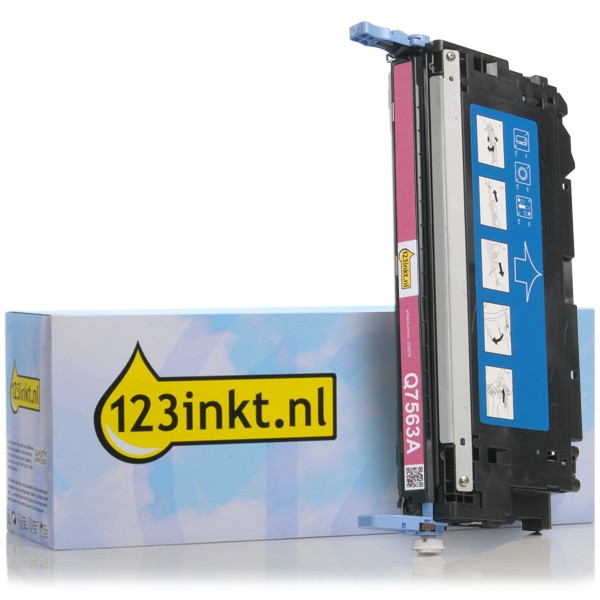 Marca 123tinta - HP 314A (Q7563A) toner magenta Q7563AC 039576 - 1