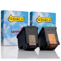Marca 123tinta - HP 339 + HP 344XL cartuchos de tinta | Pack negro + color 160056