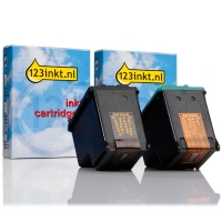 Marca 123tinta - HP 350XL + HP 351XL cartuchos de tinta | Pack negro + color 160102