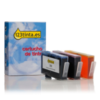 Marca 123tinta - HP 364XL Pack ahorro color CB323EEC CB324EEC CB325EEC 044182