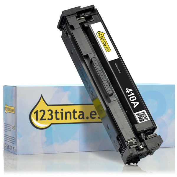 Marca 123tinta - HP 410A (CF410A) toner negro CF410AC 054885 - 1