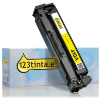 Marca 123tinta - HP 410A (CF412A) toner amarillo CF412AC 054893