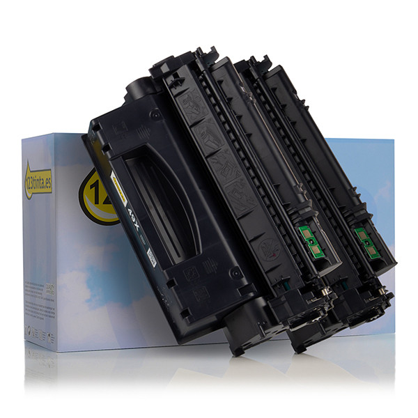 Marca 123tinta - HP 49XD (Q5949XD) toner negro XL 2 unidades Q5949XDC 132157 - 1