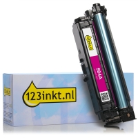 Marca 123tinta - HP 504A (CE253A) toner magenta