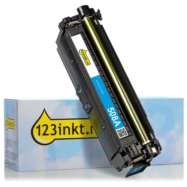 Marca 123tinta - HP 508A (CF361A) toner cian CF361AC 054843 - 1