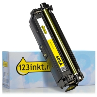 Marca 123tinta - HP 508A (CF362A) toner amarillo CF362AC 054847