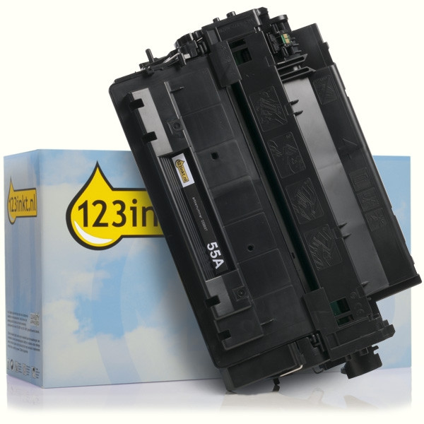 Marca 123tinta - HP 55A (CE255A) toner negro CE255AC 039887 - 1