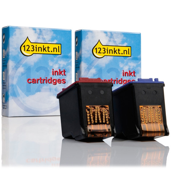 Marca 123tinta - HP 57 + HP 58 cartuchos de tinta | Pack color + foto 160044 - 1