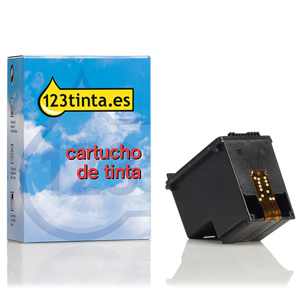 Marca 123tinta - HP 62XL (C2P05AE) cartucho de tinta negro XL C2P05AEC 044411 - 1