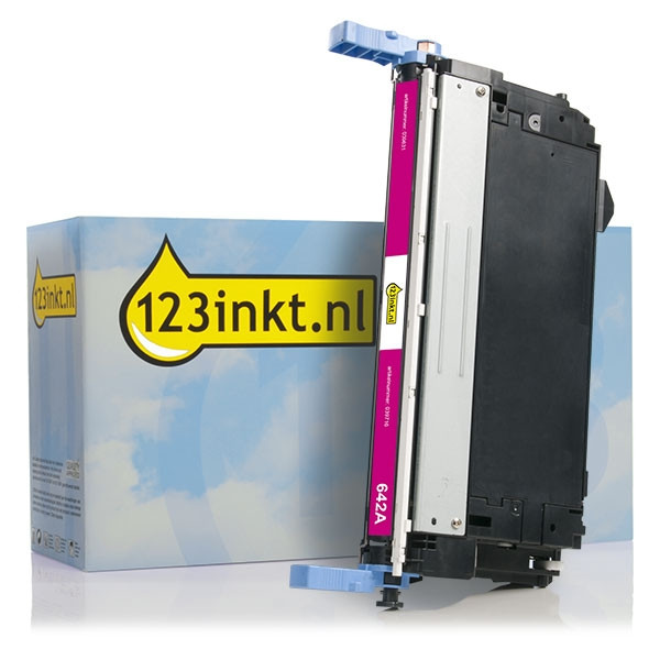 Marca 123tinta - HP 642A (CB403A) toner magenta CB403AC 039716 - 1