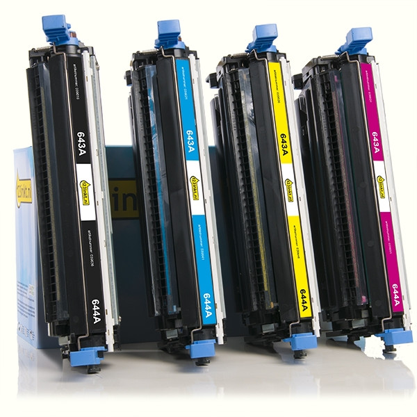 Marca 123tinta - HP 644A toners | Pack negro + 3 colores 130026 - 1