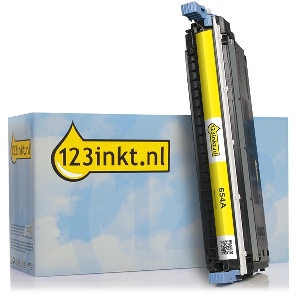 Marca 123tinta - HP 645A (C9732A) toner amarillo C9732AC 039235 - 1